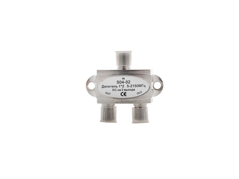 Делитель 2 отвода 5-2150 МГц DC S04-02