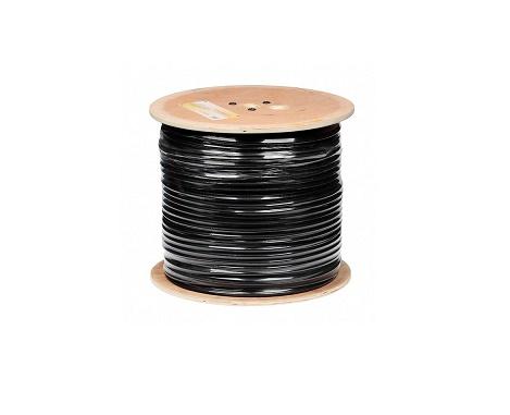 Кабель коаксиальный RG-6M CADENA (стальной трос 1,16 мм ) чёрный