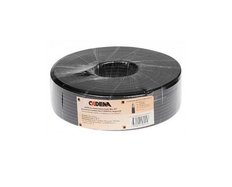 Кабель коаксиальный RG-6U высокого качества CADENA черный