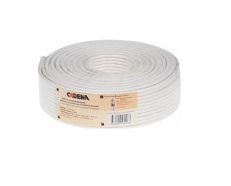 Кабель коаксиальный RG-6Ueconomical class белый