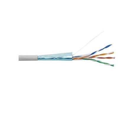 Кабель для компьютерных сетей CADENA FTP4-CAT5e (24 AWG) медный, внутренний, серый, 305 м
